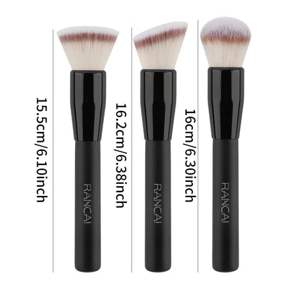 Foundation Brush Soft Dense Full Coverage Buffing Blending Contouring Complexion Base Corrector Primer Makeup Brush