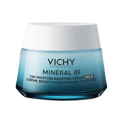 VICHY 89 Facial Cream 72h Refreshing Deep Moisturizing Soothing Firming Repairs Skin Light Cream Original Korea Skin Care
