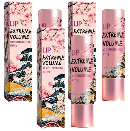 Lip Extreme Volume 3D Cream with Ginger Oil for Plumping & Moisturizing, Day & Night Use, Non-Sticky Smooth Lips.