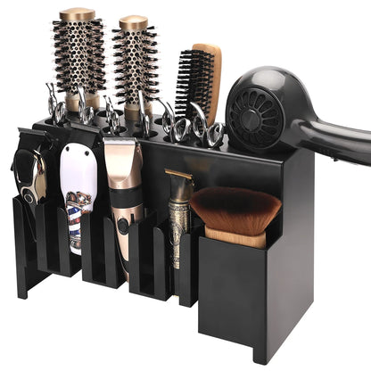 Durable Carbon PP Barber Hairstylist Organizer Tools Holder Functional for Home Hair Salon Barber Shop Storage Stands And Racks