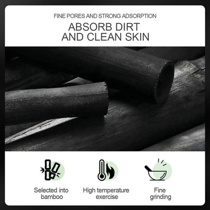 60g Bamboo Charcoal Blackhead Remover Face Mask Deep Cleansing Spots Acne Treatment Peal-off Nose Mask Face Skin Care