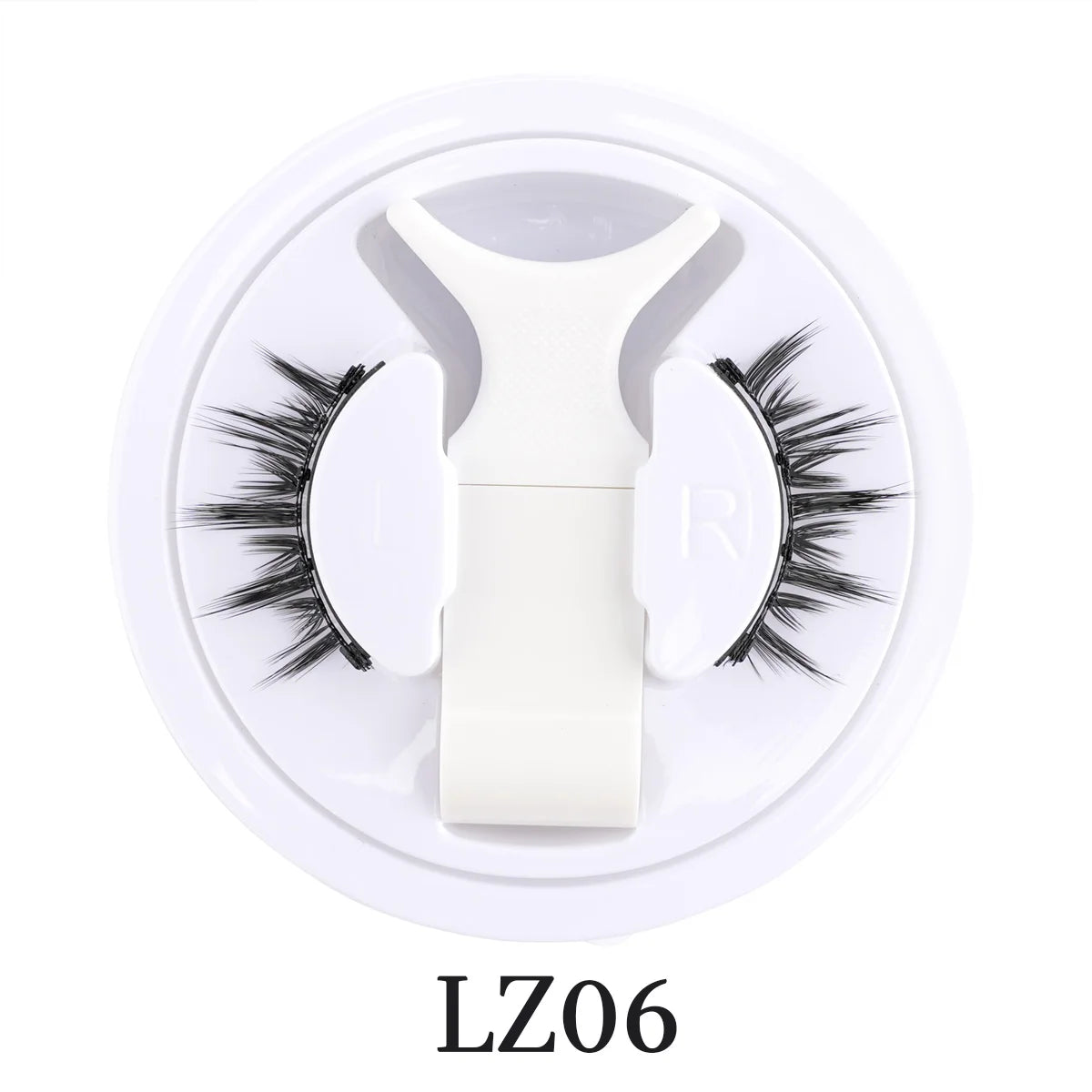 Hot Sale Magnetic Eyelashes 3D Natural False Eyelashes Handmade Faux Mink Lashes No Glue Needed Eyelashes with Magnetic Tweezers