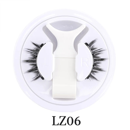 Hot Sale Magnetic Eyelashes 3D Natural False Eyelashes Handmade Faux Mink Lashes No Glue Needed Eyelashes with Magnetic Tweezers