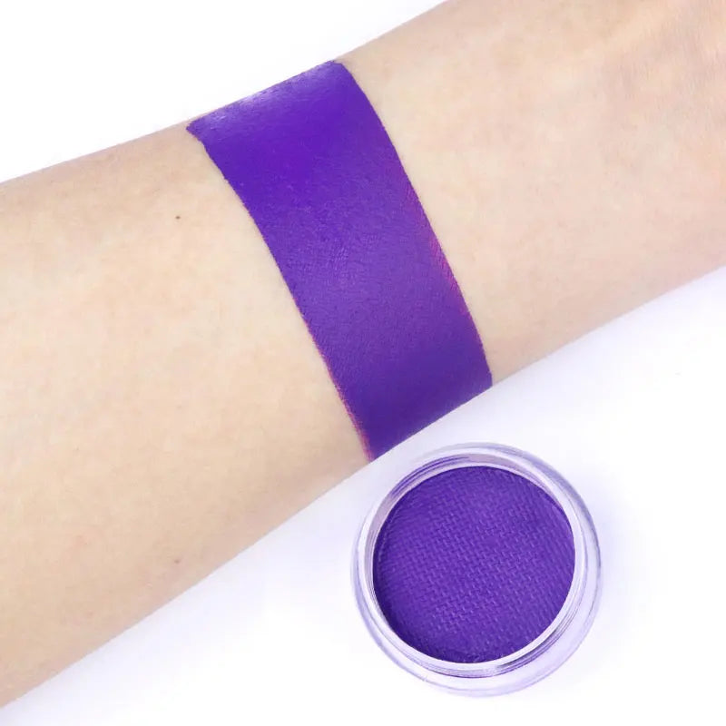 2025New 30g/pc Purple and Blue Water Based Face And Body Painting Non-toxic Professional Makeup Pigment For Halloween Costume