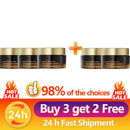 Vitamin C Ceramide Hydrating Repair Capsule Cream Korean Skin Care Products Beauty and Health Moisturizing Hydrating Niacinamide