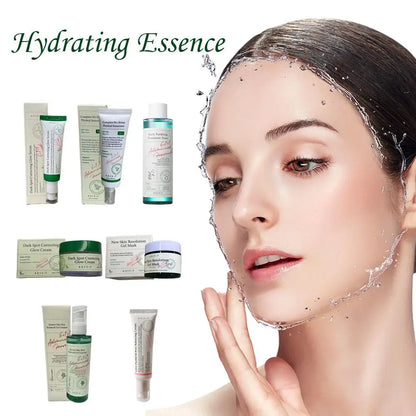 AXIS-Y Deep Moisturizing Non-Greasy Essence Brighten Repair Defects Face Cream Fade Dark Spot Serum Calming Facial Mask Skincare