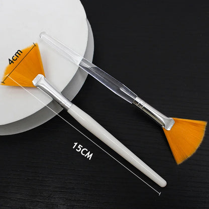 3-10pcs Practical Facial Brushes DIY Face Mask Brush Set Soft Fan Makeup Brushes Cosmetics Tools for Women Beauty Makeup Brushes