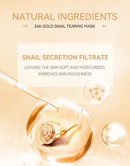 LAIKOU Sakura 24K Gold Peeling Face Mask Anti Wrinkle Whitening Acne Blackhead Removal Facial Tear Off Mask Skin Care Products