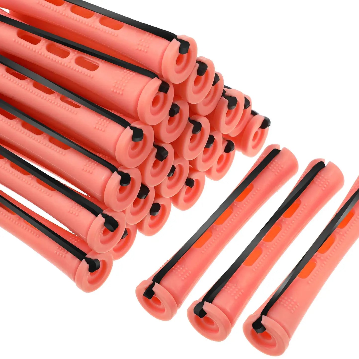 Perm Rods and 60 Pieces Hair Rollers with Hair Cold Wave Rods Hair Curler for Women Long Short Hair（8 Sizes）