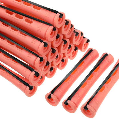 Perm Rods and 60 Pieces Hair Rollers with Hair Cold Wave Rods Hair Curler for Women Long Short Hair（8 Sizes）