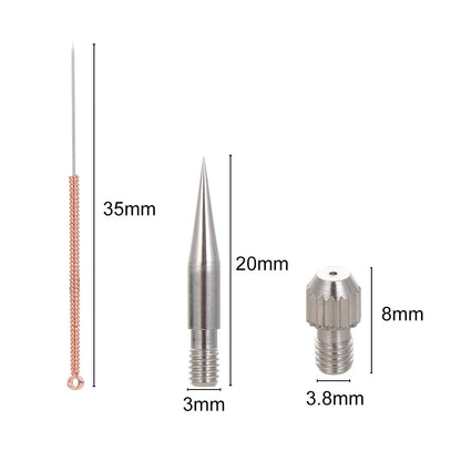 Laser Plasma Pen Needles Set For Dark Spot Freckle Mole Wart Tattoo Skin Tag Remover Face Skin Care Tool Replacement Accessories