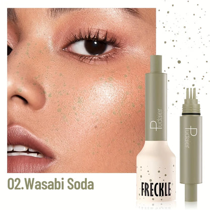 Waterproof Fake Freckles Stamp Pen, Sweatproof Long Lasting, Natural Nude Makeup Light Liquid, Smudgeproof