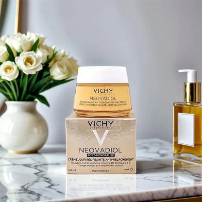 VICHY Menopause Night Cream Day Cream Effective Facial Firming Deep Moisturizing Nourishing Reduce Fine Lines Face Skin Care