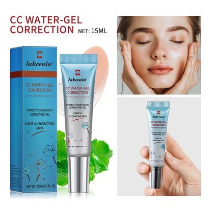 Correcting CC Cream Foundation Moisturizing Waterproof Even Skin Tone Base Makeup Lasting Conceal Pores CC Cream Primer Cosmetic