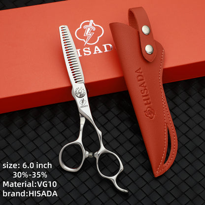 HISADA tijeras barbero profesional 6.2/6.7 inch friseur zubehör VG10 Material hair scissors Professional scissors