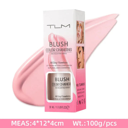 30ML TLM Foundation Color Changing Makeup Base Nude Face Full Cover Matte Concealer Long Lasting Make Up Liquid Foundation Cream