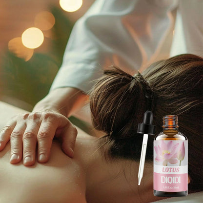 Lotus essential oil, rich in flavor, home aromatherapy essential oil, multifunctional essential oil, bathing, and spa.