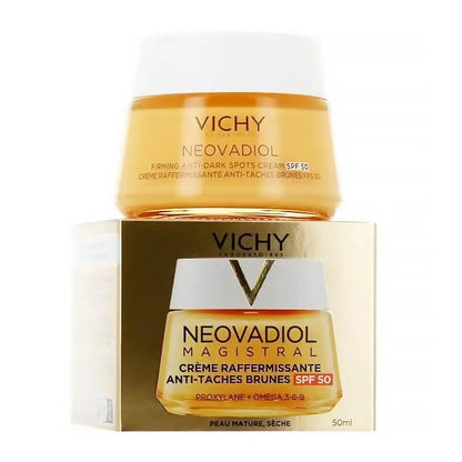 VICHY Menopause Night Cream Day Cream Effective Facial Firming Deep Moisturizing Nourishing Reduce Fine Lines Face Skin Care