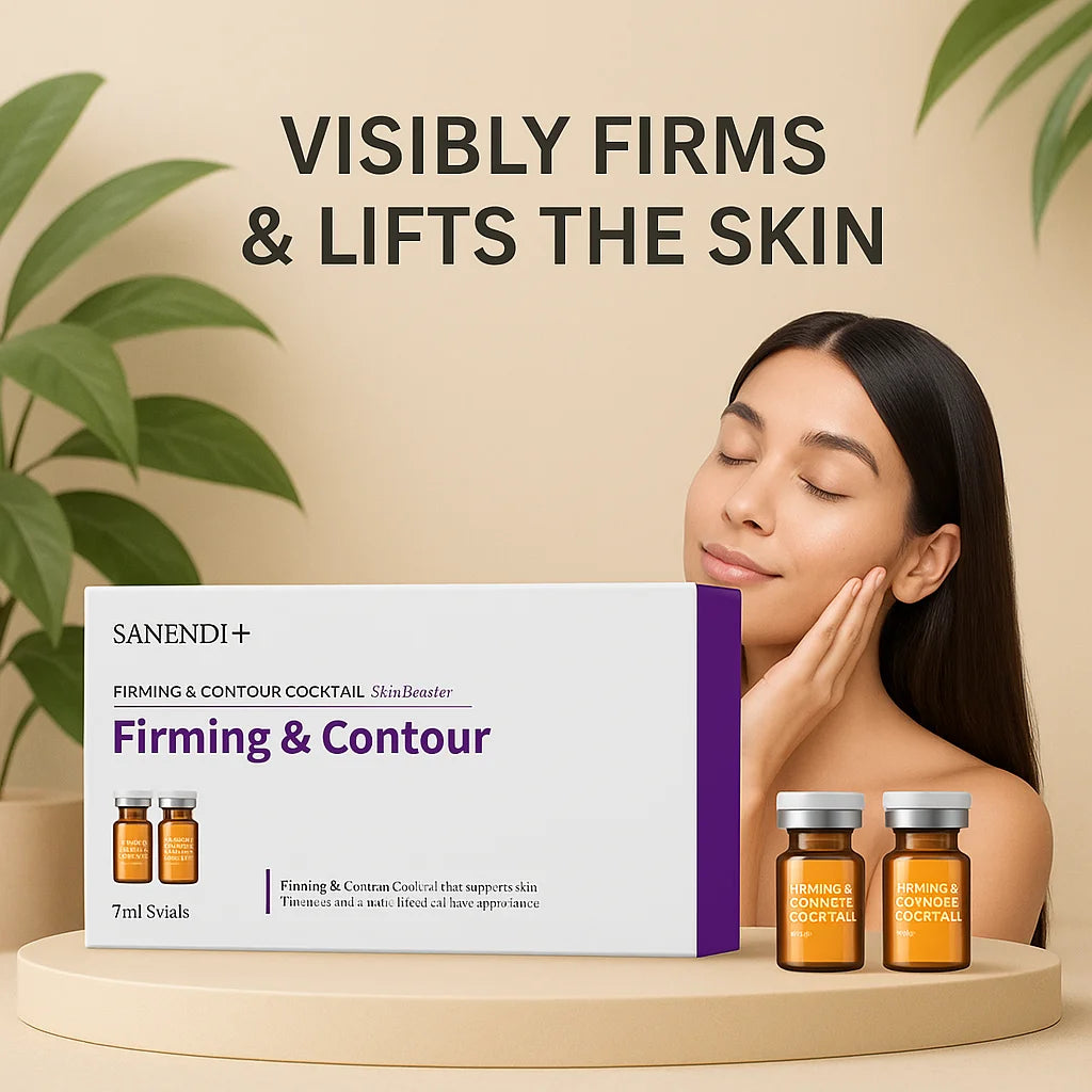 Cocktail Skinbooster Serum for Facial Ampoule Dermapen Hydrating Hyaluronic Acid Dark Sport Pigment Solution Skincare Set