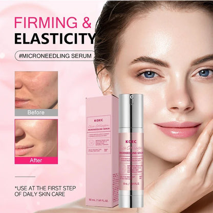 Korean Centella Asiatica Extract Soothes Moisturize Soft Firm Brighten Repair Skin Facial Collagen Microneedle Essence Lotion
