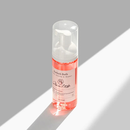 GLAMLASH 60ml  Eyelash Extension Shampoo Foam Eyelid Deep Clean Cleanser For Makeup Tools Mascara Remover Glue Salon Home Use
