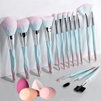 15pcs Premium Makeup Brush Loose Brush Blush Brush Foundation Brush Eyeshadow Eyeliner Brush Full Set Of Professional MakeupTool