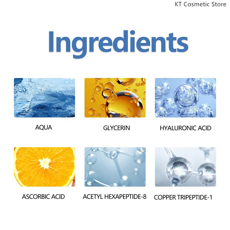 Multi-Peptide +Copper Peptides 1% Serum Firming Lifting Fade Fine Lines Anti Aging Wrinkles Moisturizing Face Skin Care Korea