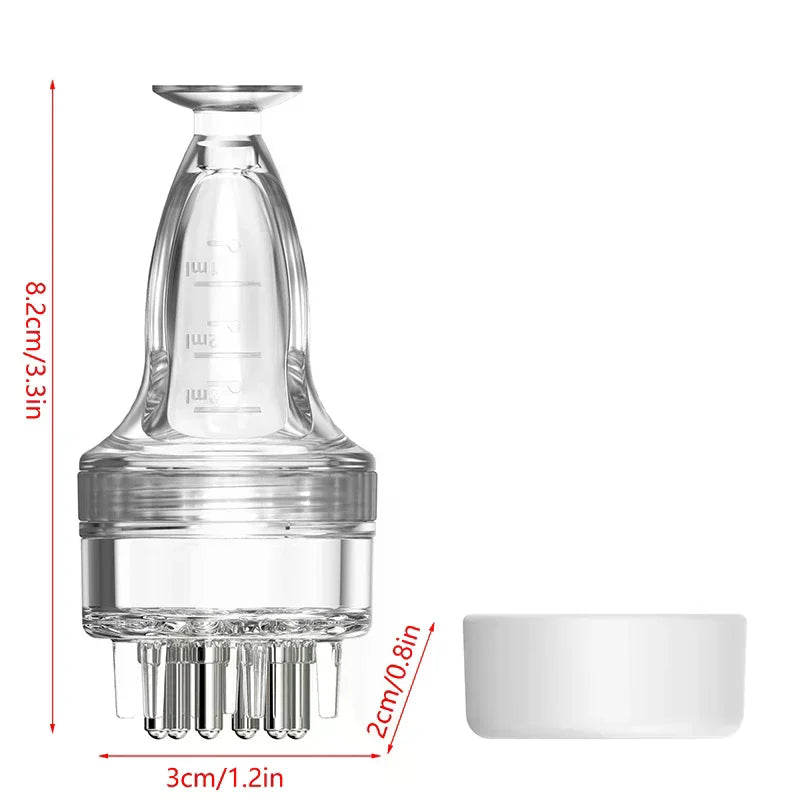 Scalp Applicator Liquid Comb For Hair Scalp Treatment Essential Oil Liquid Guiding Massager Comb Hair Growth Serum Oil Apply