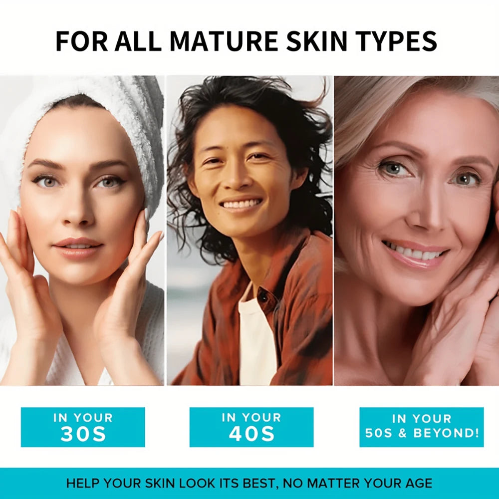 SUYARUN Retinol & Collagen Face Cream - Anti-Aging Moisturizer for Deep Hydration, Firming & Youthful Glow.