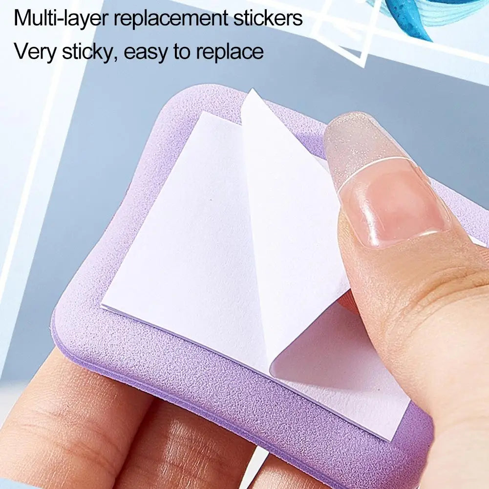 100pcs Matte Oil Blotting Papers with Powder Puff with  Case Mirror Portables Refreshing Facial Oil Blotting Sheets Paper Makeup