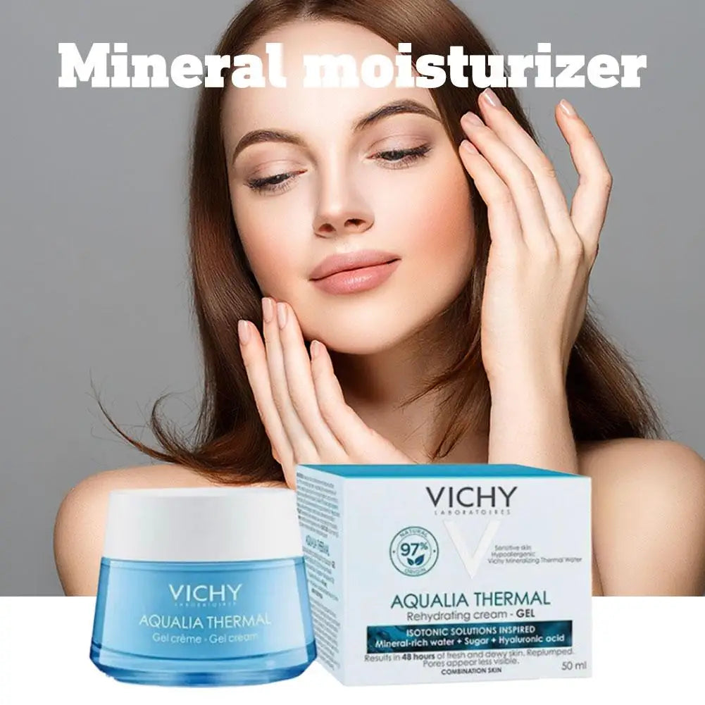 Vichy Face Cream 50ml Multi Functional Moisturizing Nourishing & Repairing Gentle For Sensitive Skin Daily Skincare Must Have