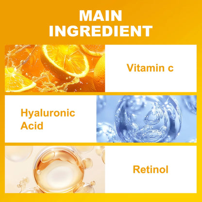Vitamin C Serum With Ferulic Acid and Hyaluronic Acid - Hydrate & Plump Skin, Restore Radiance, Improve Dull Skin