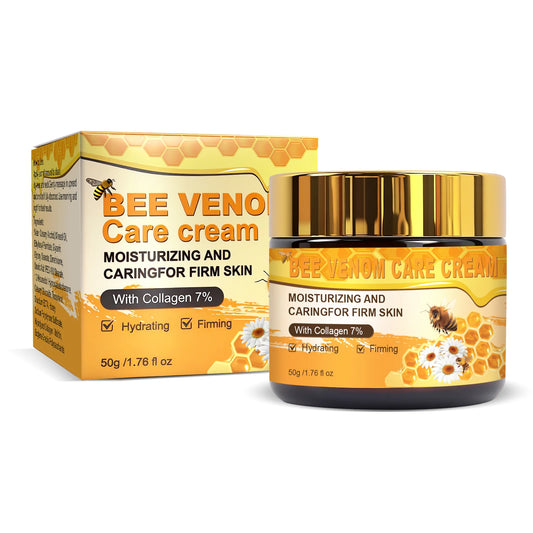 Bee Venom Skincare Cream, Propolis Moisturizing Balm for Wrinkle Removal, Hydration & Skin Tightening