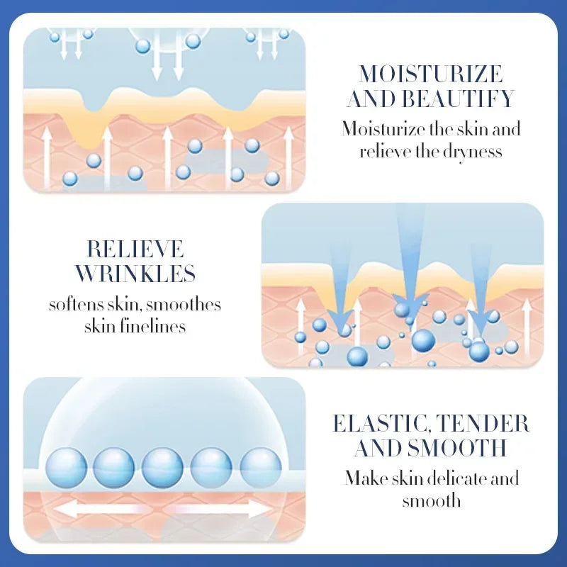 12 Pieces BIOAOUA Bifid Yeast Anti-wrinkle Facial Mask Hydrating Moisturizing Rejuvenation Mask Anti Age Skin Care Wholesale