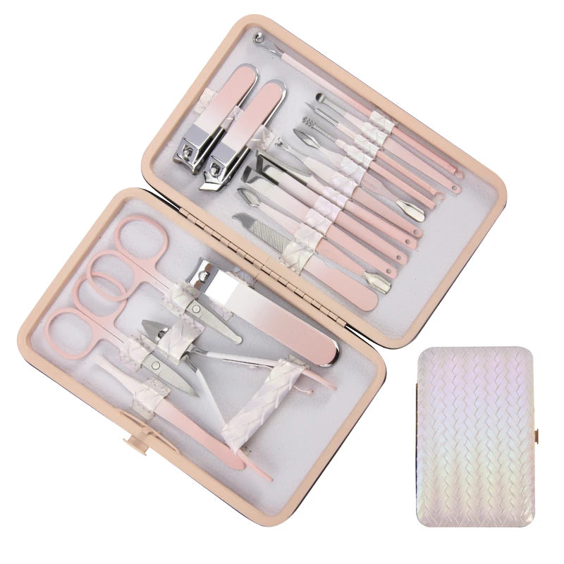 New Nail Clipper Set Nail Clipper Full Set Of Tools Manicure To Remove Dead Skin Diagonal Nail Pliers Manicure Nail Nails 18 Pie
