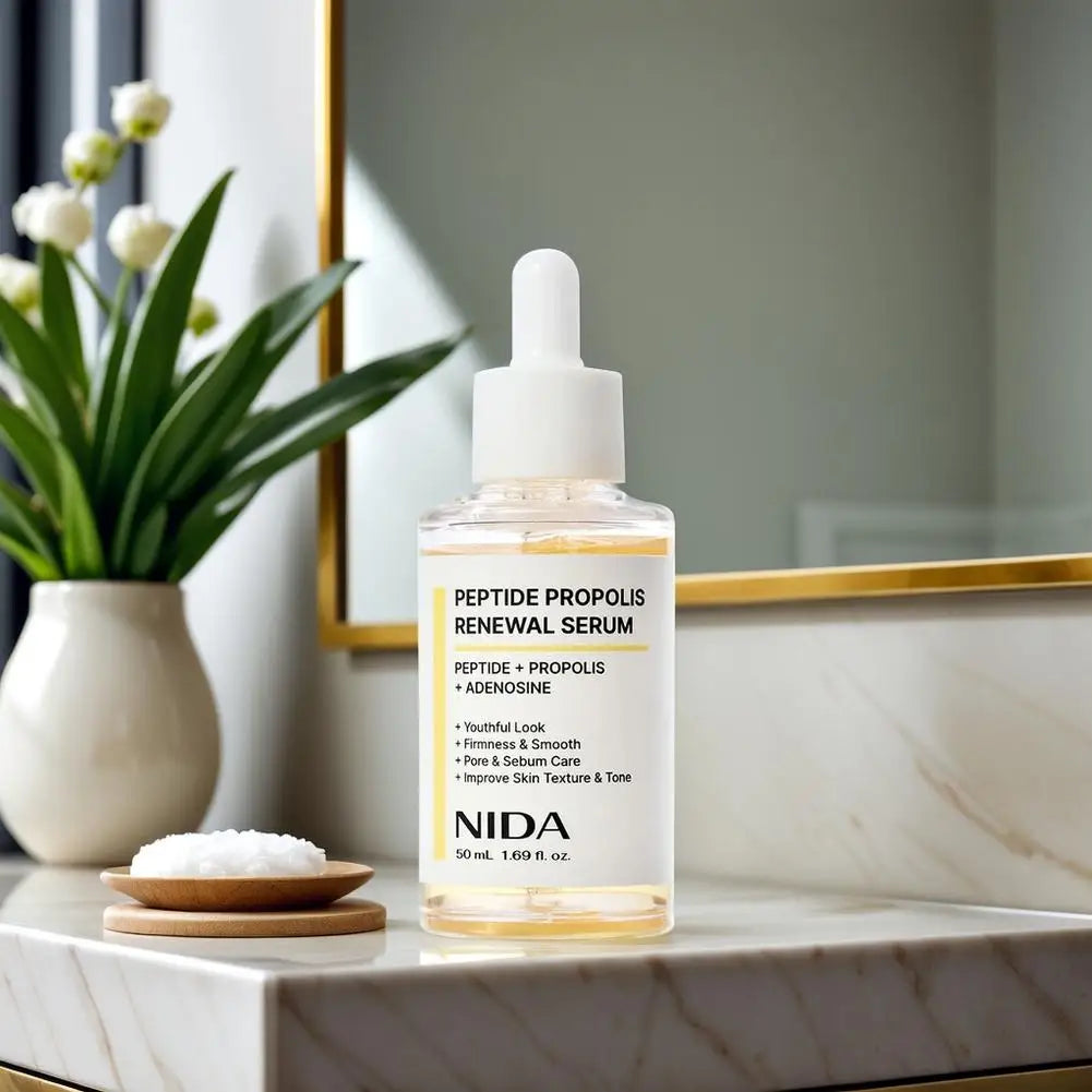 NIDA Peptide Propolis Revitalizing Serum Reduce Dryness Eye Cream Repair Damage Moisturizing Gentle Nourishing Skin Care Cream