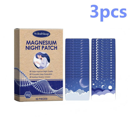 Woodsleep Sleep Patches Insomnia Treatment Irritability Stress Reliever Relax Anxiety Sleep Quality Improvement Sleep Aid Patch