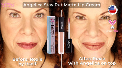 Roxie Stay Put Matte Lip Cream | Stunning Kiss-Proof Lipstick